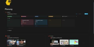 Planung mit Notion: So mache ich das